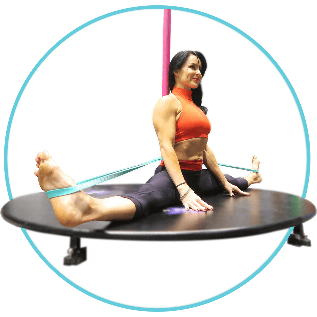 Splits with Resistance Bands